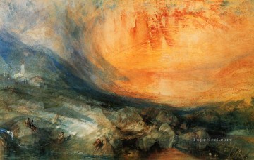 Turner Painting - Goldau romántico Turner